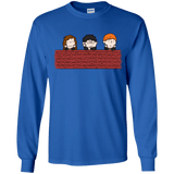 T-Shirts Royal / YS Brick Wall Youth Long Sleeve T-Shirt