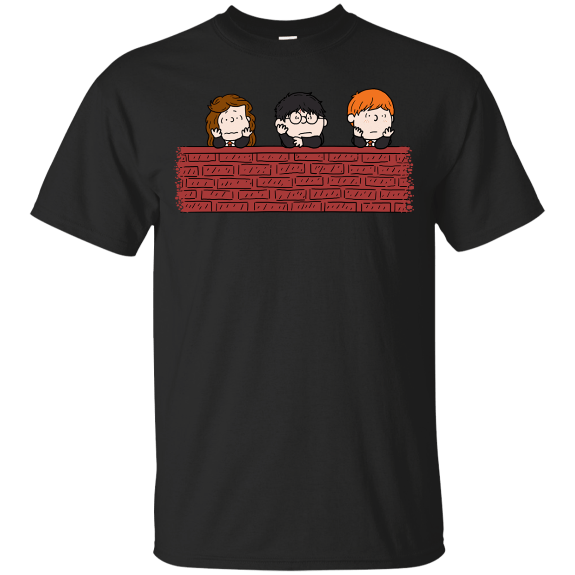 T-Shirts Black / YXS Brick Wall Youth T-Shirt