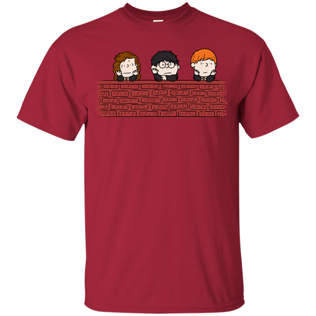 T-Shirts Cardinal / YXS Brick Wall Youth T-Shirt