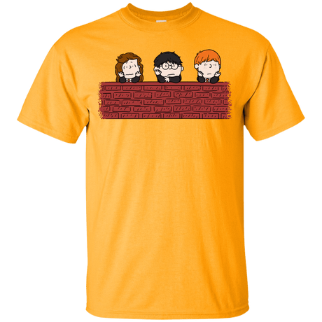 T-Shirts Gold / YXS Brick Wall Youth T-Shirt