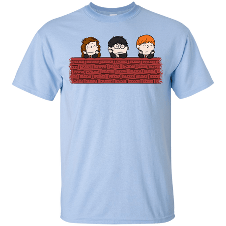 T-Shirts Light Blue / YXS Brick Wall Youth T-Shirt