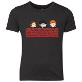 T-Shirts Vintage Black / YXS Brick Wall Youth Triblend T-Shirt