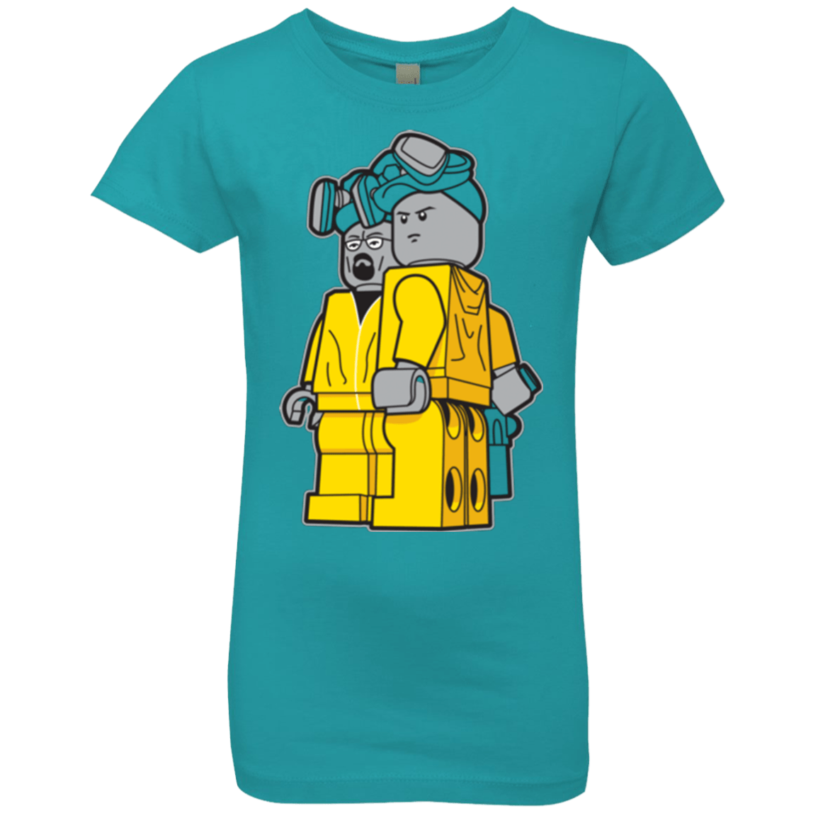 T-Shirts Tahiti Blue / YXS Bricking Bad Girls Premium T-Shirt