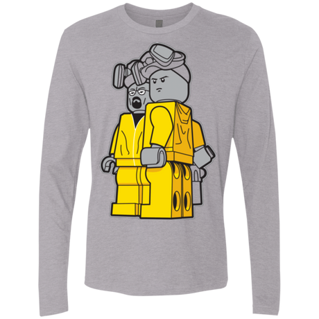 T-Shirts Heather Grey / Small Bricking Bad Men's Premium Long Sleeve