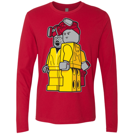 T-Shirts Red / Small Bricking Bad Men's Premium Long Sleeve