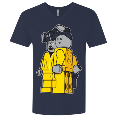 T-Shirts Midnight Navy / X-Small Bricking Bad Men's Premium V-Neck