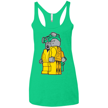T-Shirts Envy / X-Small Bricking Bad Women's Triblend Racerback Tank