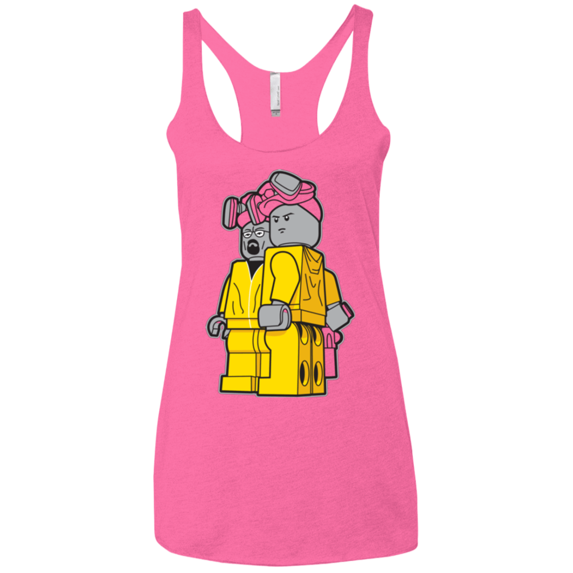 T-Shirts Vintage Pink / X-Small Bricking Bad Women's Triblend Racerback Tank
