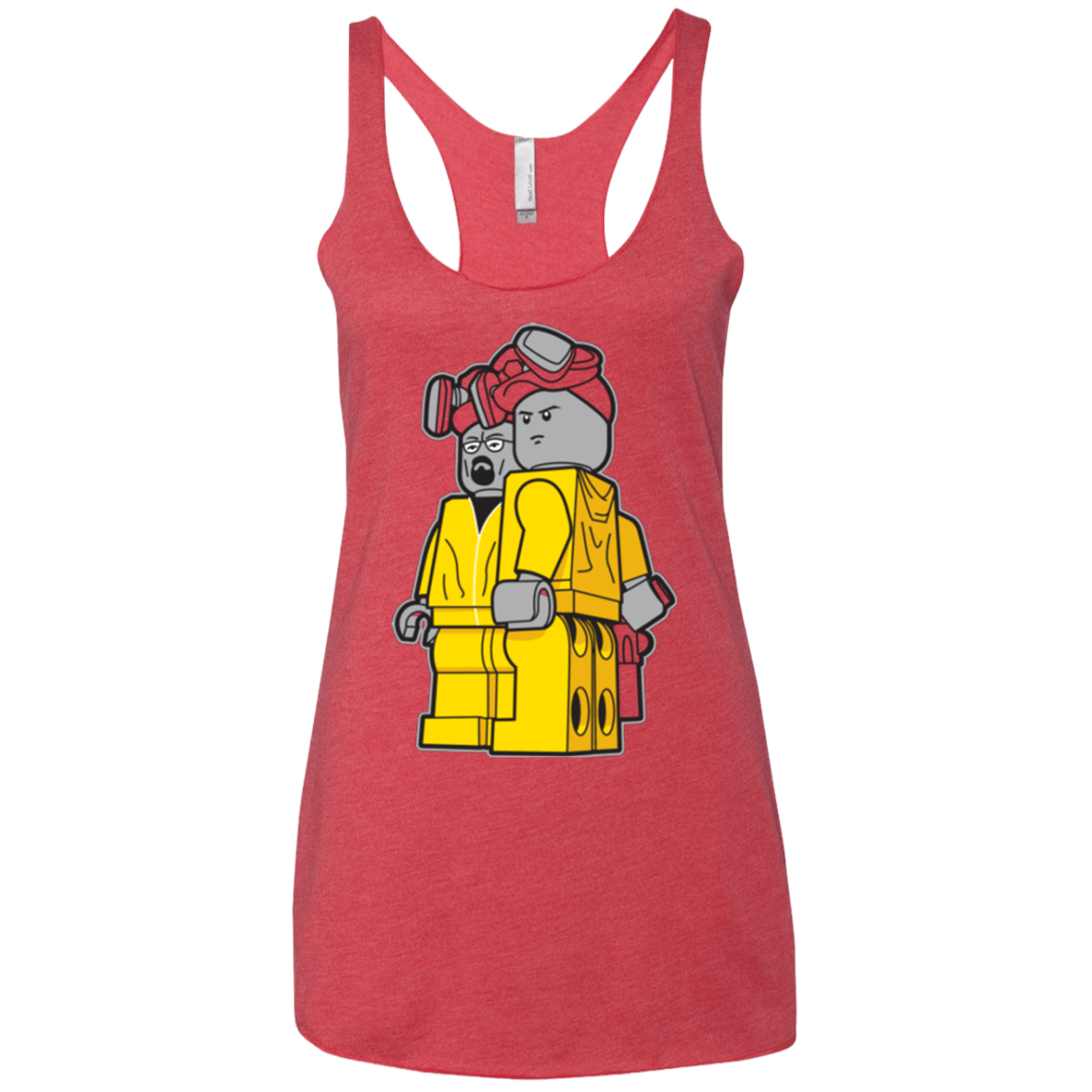 T-Shirts Vintage Red / X-Small Bricking Bad Women's Triblend Racerback Tank