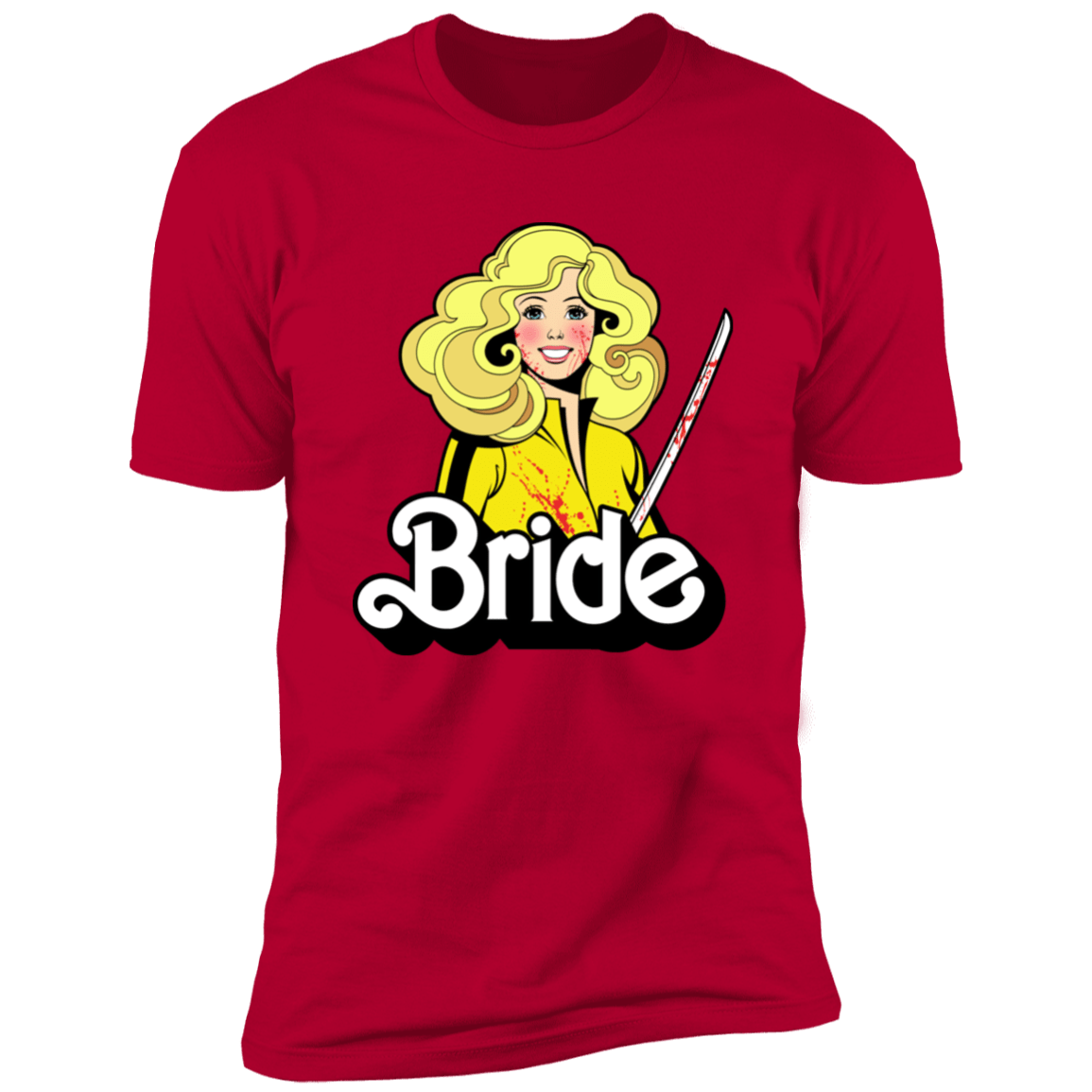 T-Shirts Red / S Bride Men's Premium T-Shirt