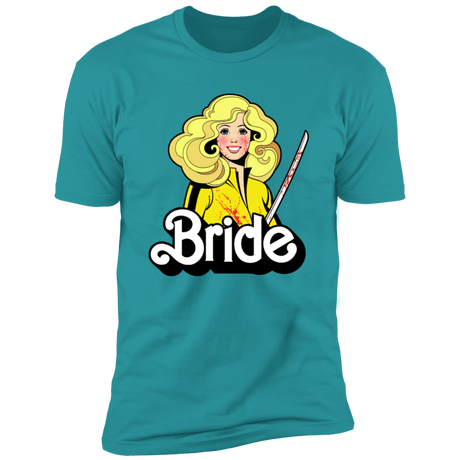 T-Shirts Tahiti Blue / S Bride Men's Premium T-Shirt