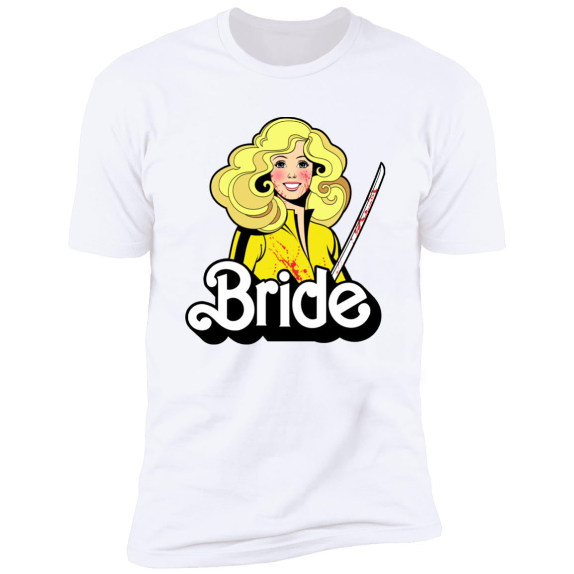 T-Shirts White / S Bride Men's Premium T-Shirt