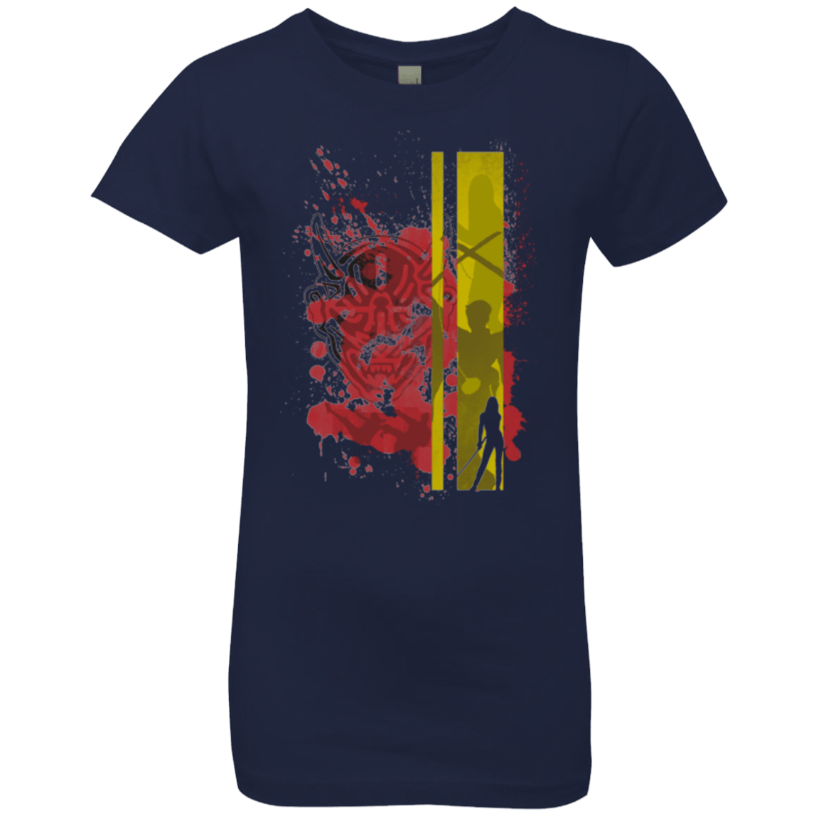 T-Shirts Midnight Navy / YXS Bride's Story Girls Premium T-Shirt