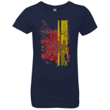 T-Shirts Midnight Navy / YXS Bride's Story Girls Premium T-Shirt