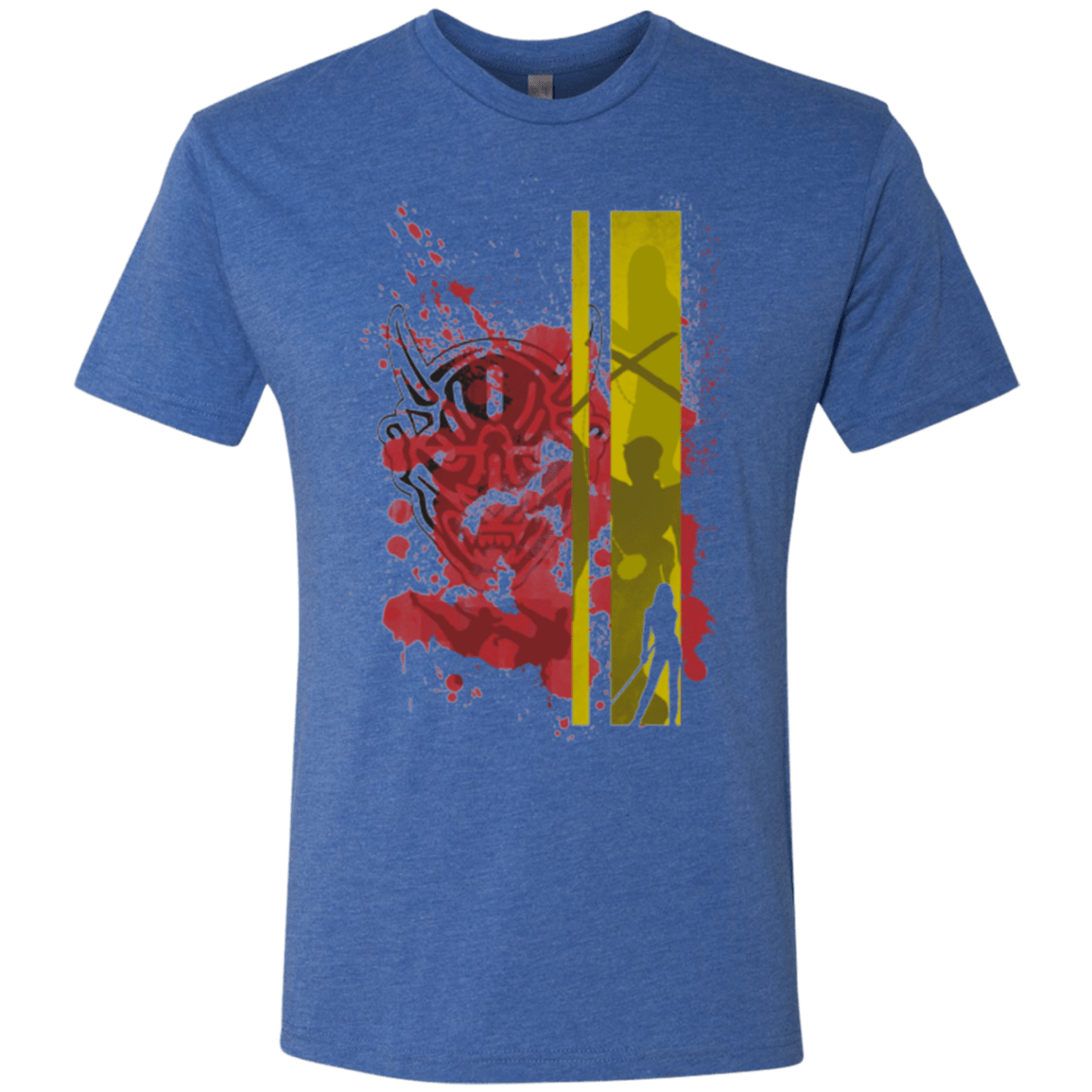 T-Shirts Vintage Royal / Small Bride's Story Men's Triblend T-Shirt