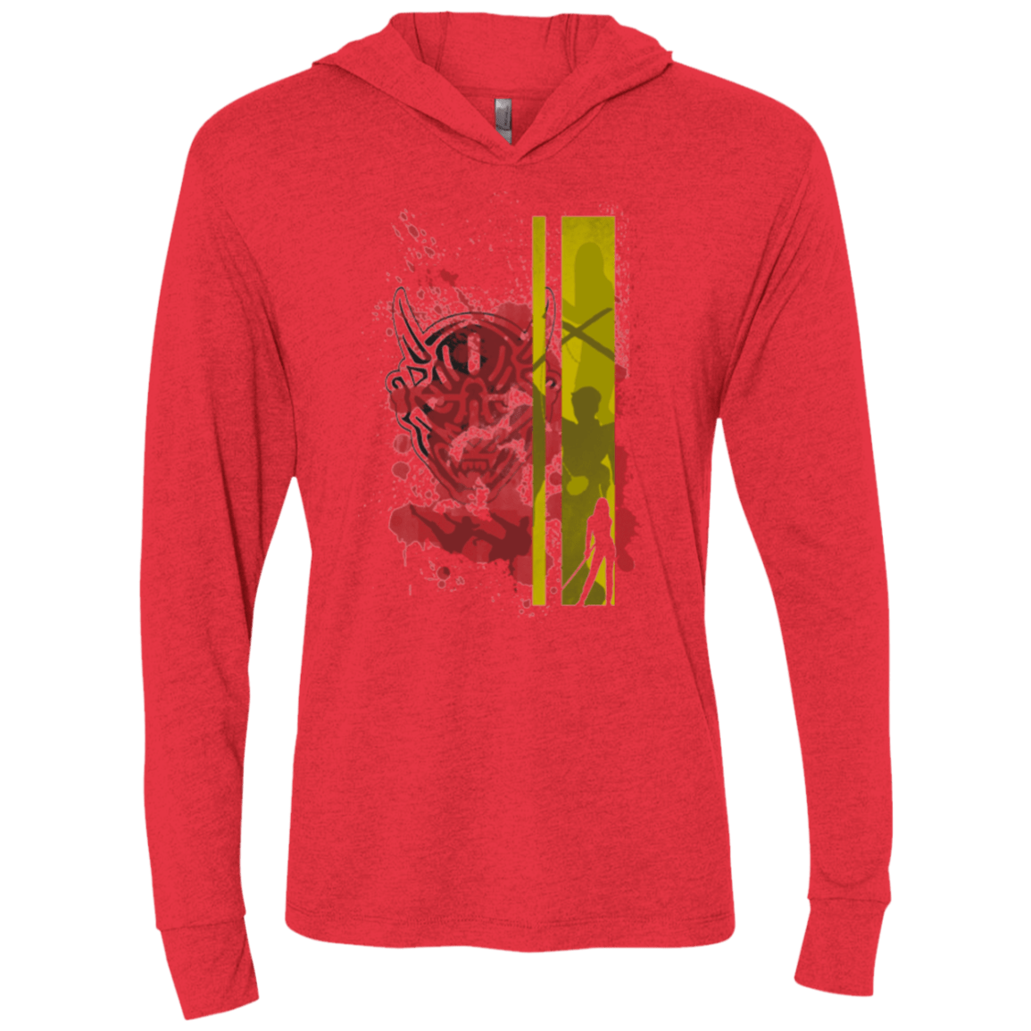 T-Shirts Vintage Red / X-Small Bride's Story Triblend Long Sleeve Hoodie Tee