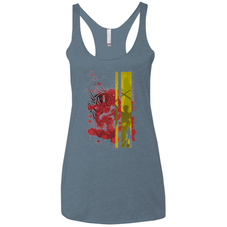 T-Shirts Indigo / X-Small Bride's Story Women's Triblend Racerback Tank