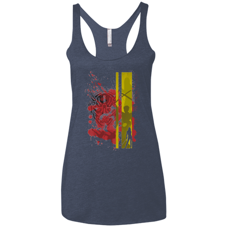 T-Shirts Vintage Navy / X-Small Bride's Story Women's Triblend Racerback Tank