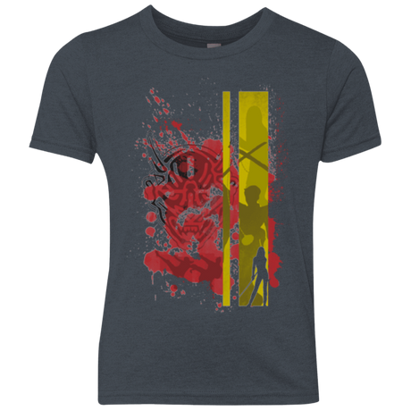 T-Shirts Vintage Navy / YXS Bride's Story Youth Triblend T-Shirt