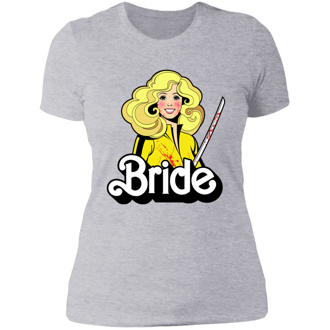 T-Shirts Heather Grey / S Bride Women's Premium T-Shirt