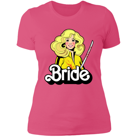 T-Shirts Hot Pink / S Bride Women's Premium T-Shirt