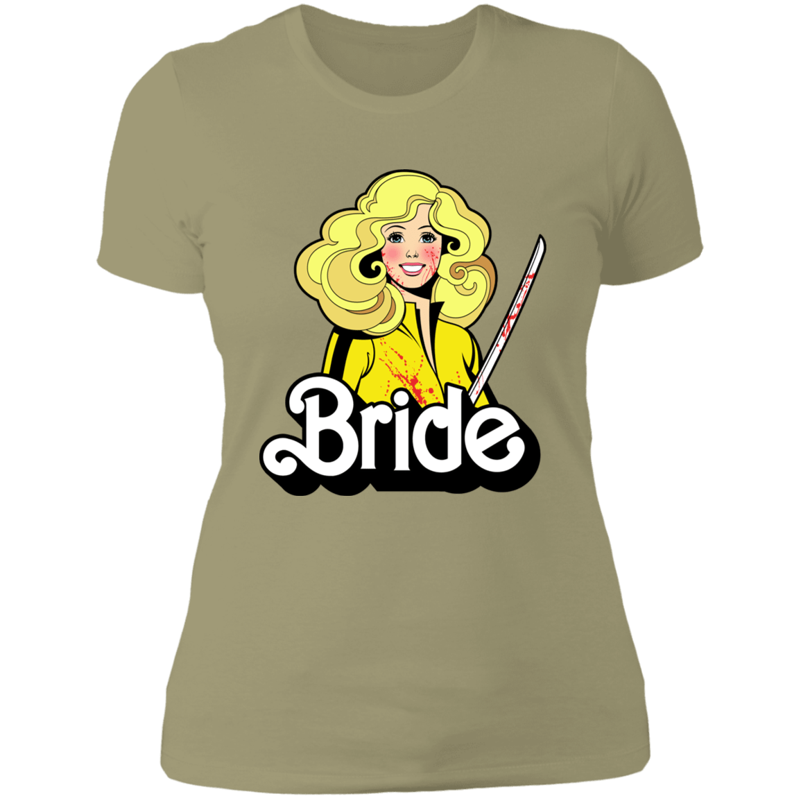 T-Shirts Light Olive / S Bride Women's Premium T-Shirt