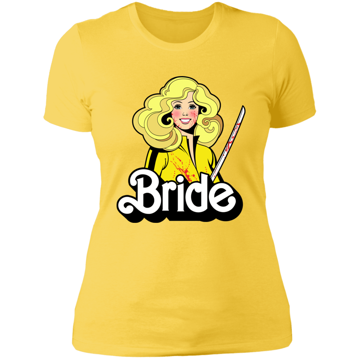 T-Shirts Vibrant Yellow / S Bride Women's Premium T-Shirt