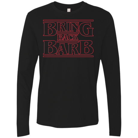 T-Shirts Black / Small Bring Back Barb Men's Premium Long Sleeve