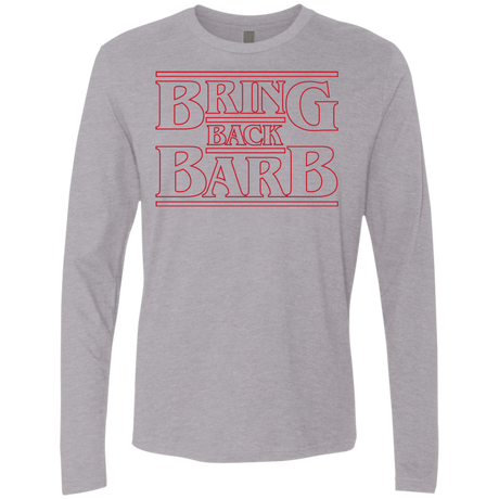 T-Shirts Heather Grey / Small Bring Back Barb Men's Premium Long Sleeve