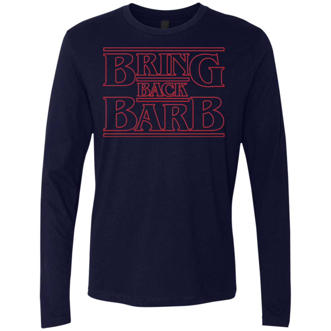 T-Shirts Midnight Navy / Small Bring Back Barb Men's Premium Long Sleeve