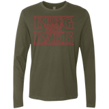 T-Shirts Military Green / Small Bring Back Barb Men's Premium Long Sleeve