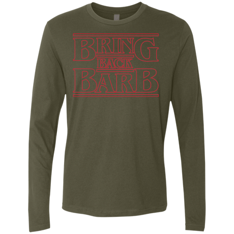 T-Shirts Military Green / Small Bring Back Barb Men's Premium Long Sleeve