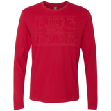 T-Shirts Red / Small Bring Back Barb Men's Premium Long Sleeve