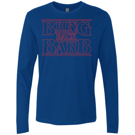 T-Shirts Royal / Small Bring Back Barb Men's Premium Long Sleeve