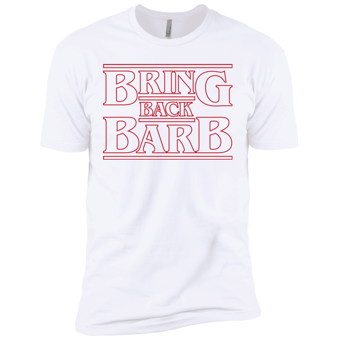 T-Shirts White / X-Small Bring Back Barb Men's Premium T-Shirt