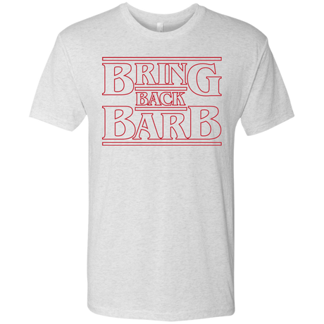 T-Shirts Heather White / Small Bring Back Barb Men's Triblend T-Shirt