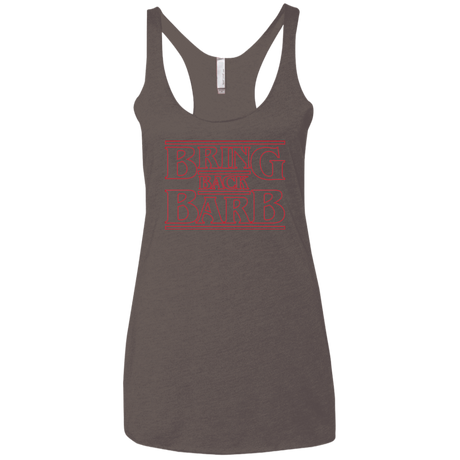 T-Shirts Macchiato / X-Small Bring Back Barb Women's Triblend Racerback Tank