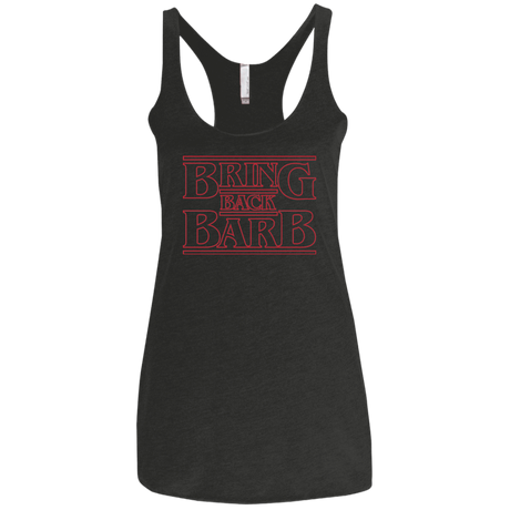T-Shirts Vintage Black / X-Small Bring Back Barb Women's Triblend Racerback Tank