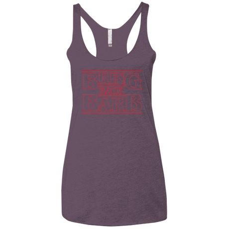 T-Shirts Vintage Purple / X-Small Bring Back Barb Women's Triblend Racerback Tank