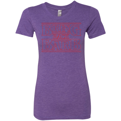 T-Shirts Purple Rush / Small Bring Back Barb Women's Triblend T-Shirt