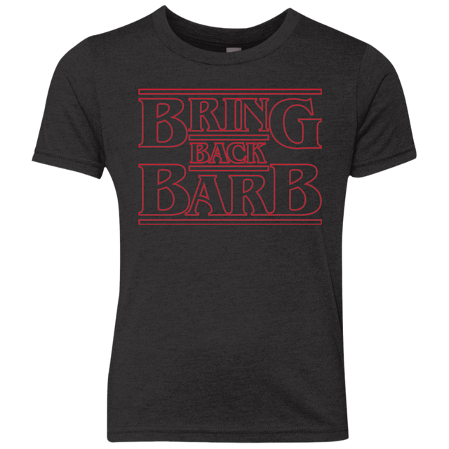T-Shirts Vintage Black / YXS Bring Back Barb Youth Triblend T-Shirt