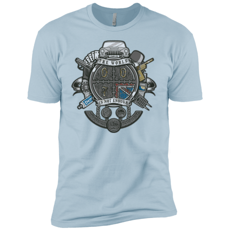 T-Shirts Light Blue / YXS British Spy Crest Boys Premium T-Shirt