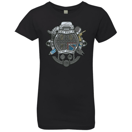 T-Shirts Black / YXS British Spy Crest Girls Premium T-Shirt