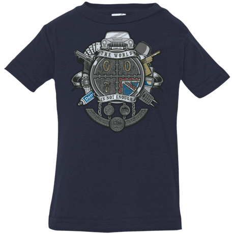 T-Shirts Navy / 6 Months British Spy Crest Infant PremiumT-Shirt