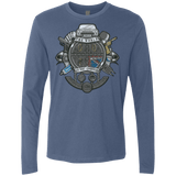 T-Shirts Indigo / Small British Spy Crest Men's Premium Long Sleeve