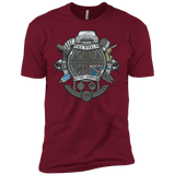 T-Shirts Cardinal / X-Small British Spy Crest Men's Premium T-Shirt