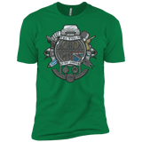 T-Shirts Kelly Green / X-Small British Spy Crest Men's Premium T-Shirt