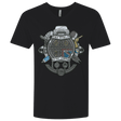 T-Shirts Black / X-Small British Spy Crest Men's Premium V-Neck