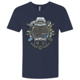 T-Shirts Midnight Navy / X-Small British Spy Crest Men's Premium V-Neck
