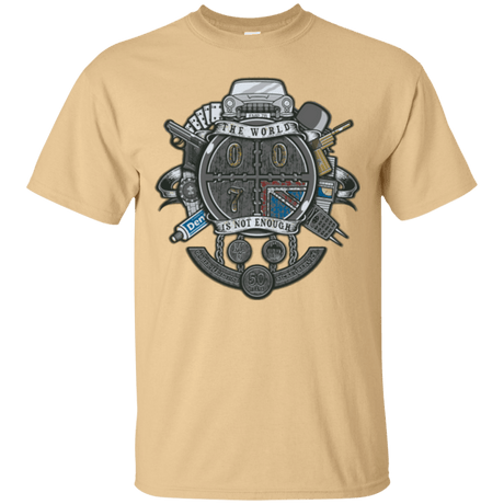 T-Shirts Vegas Gold / Small British Spy Crest T-Shirt